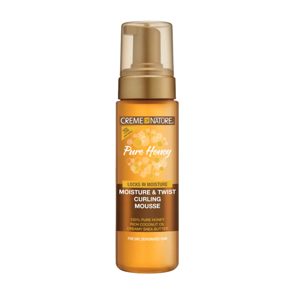 Creme Of Nature Pure Honey Curling Mousse 207ml Creme Of Nature Pure Honey Curling Mousse 207ml